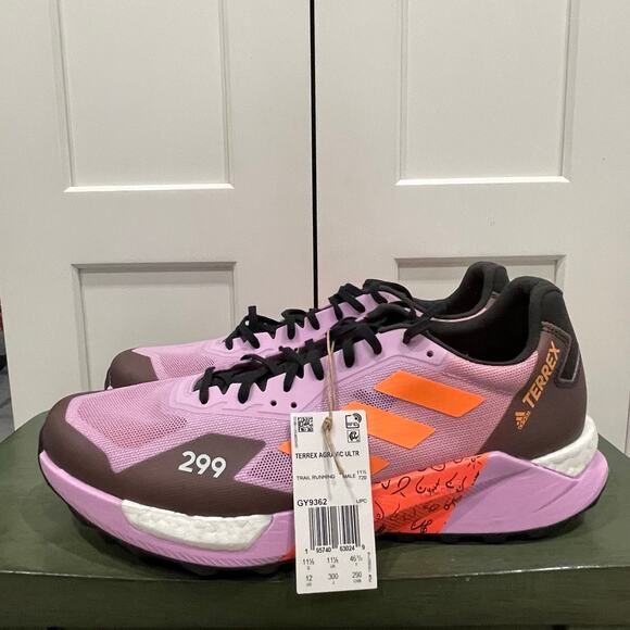 NEW ADIDAS TERREX AGRAVIC ULTRA 299 SNEAKERS SZ 11.5 MENS - 9091 - Picture 1 of 5
